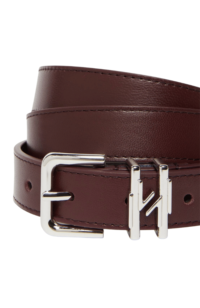EDERA BELT in BORDEAUX-MARELLA by MAX MARA-FLOW BY NICOLE CANADA