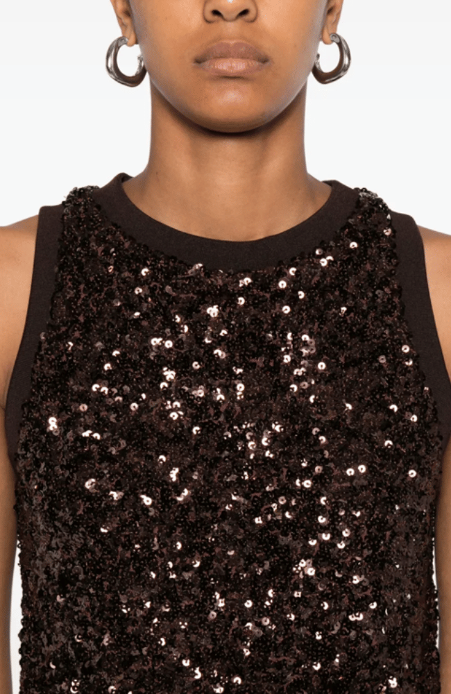 FILLY SEQUIN TANK-MARELLA by MAX MARA-FLOW BY NICOLE CANADA