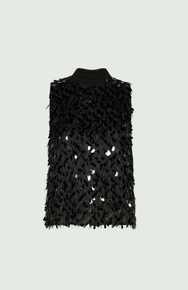 MLLGIOIOSA TOP in BLACK-MARELLA by MAX MARA-FLOW BY NICOLE CANADA