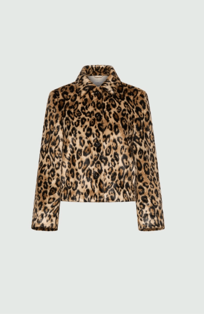 MLSANGEL JACKET in ANIMAL PRINT-MARELLA by MAX MARA-FLOW BY NICOLE CANADA