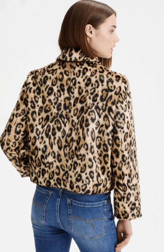 MLSANGEL JACKET in ANIMAL PRINT-MARELLA by MAX MARA-FLOW BY NICOLE CANADA