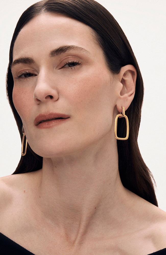 MONTECITO DROP HOOP EARRINGS-DEAN DAVIDSON-FLOW BY NICOLE CANADA