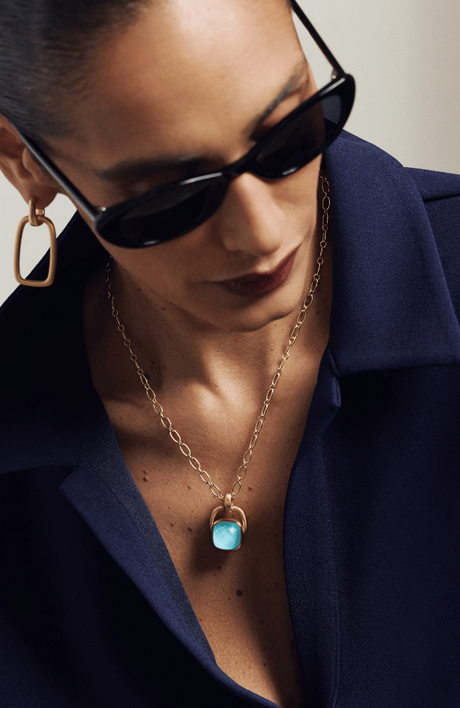 MONTECITO DROP HOOP EARRINGS-DEAN DAVIDSON-FLOW BY NICOLE CANADA