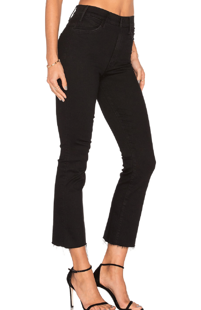 THE HUSTLER ANKLE FRAY in NOT GUILTY-MOTHER DENIM-FLOW BY NICOLE CANADA