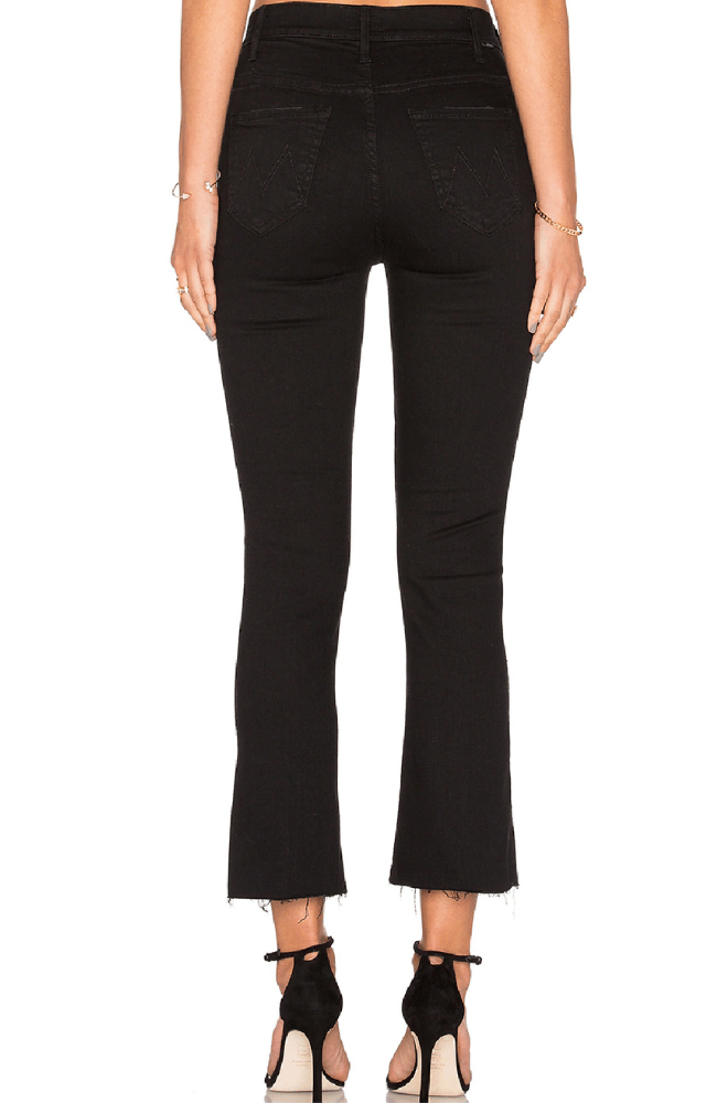 THE HUSTLER ANKLE FRAY in NOT GUILTY-MOTHER DENIM-FLOW BY NICOLE CANADA