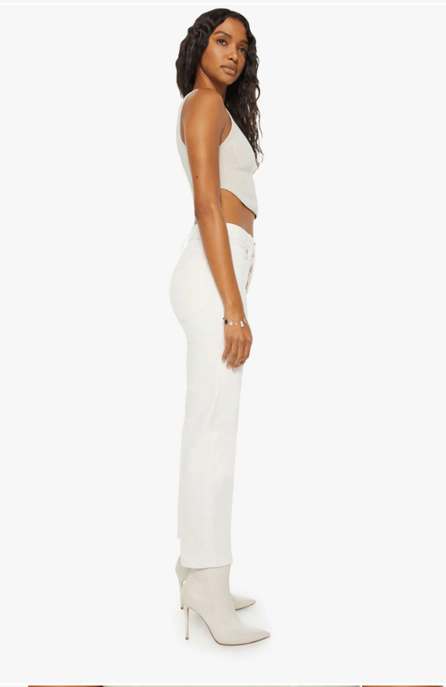 THE TOMCAT ANKLE - CREAM PUFFS-MOTHER DENIM-FLOW BY NICOLE CANADA