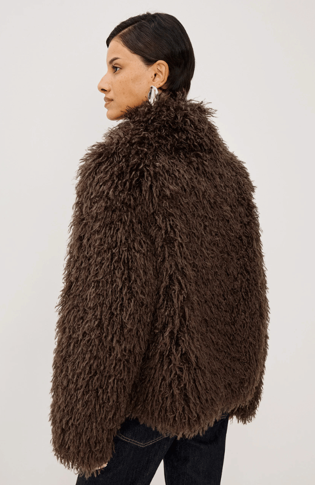 BLISSE COAT in ESPRESSO-RAILS-FLOW BY NICOLE CANADA