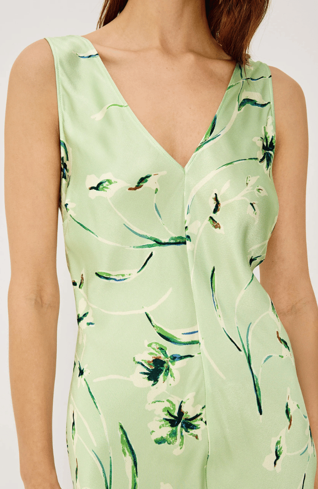 CAMELLIA DRESS in MINT LINNEA-RAILS-FLOW BY NICOLE CANADA