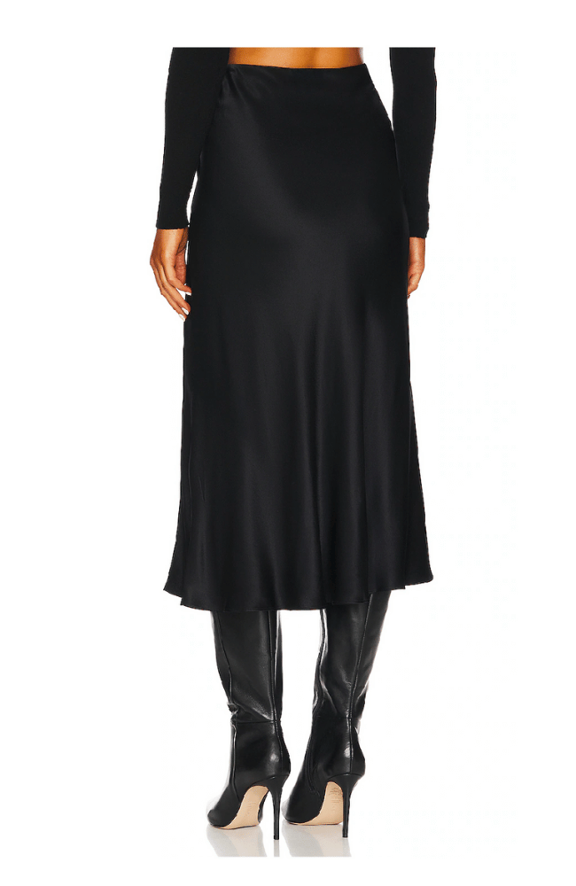 MAYA SKIRT in BLACK-RAILS-FLOW BY NICOLE CANADA
