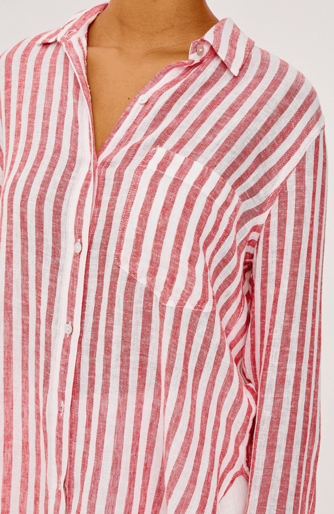 RAILS X GIADZY GIADA SHIRT in RAVELLO STRIPE-RAILS-FLOW BY NICOLE CANADA
