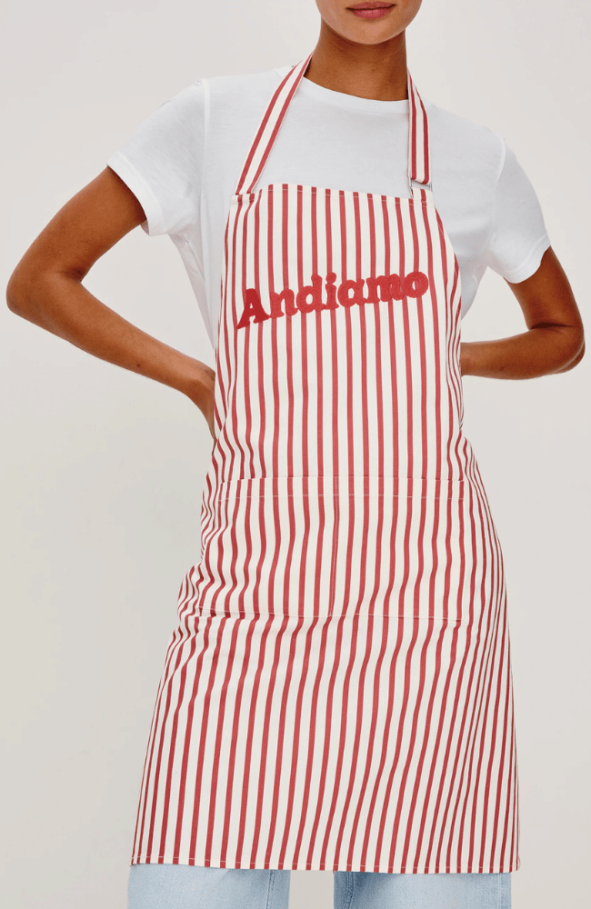 RAILS X GIADZY ANDIAMO APRON in RAVELLO STRIPE-RAILS-FLOW BY NICOLE CANADA