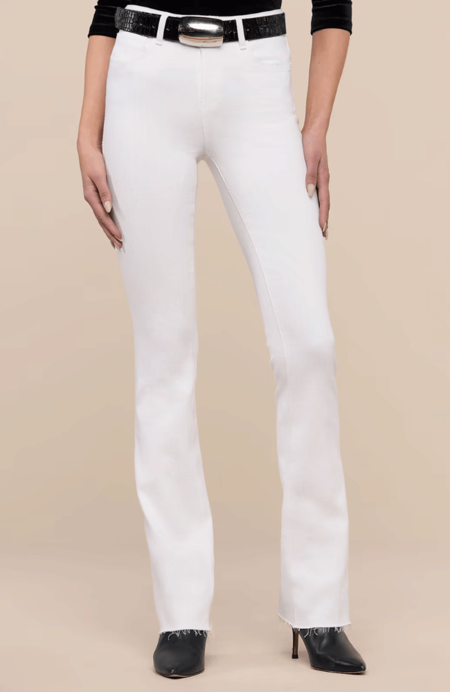 RUTH STRAIGHT LEG JEAN in BLANC - C-L'AGENCE-FLOW BY NICOLE CANADA