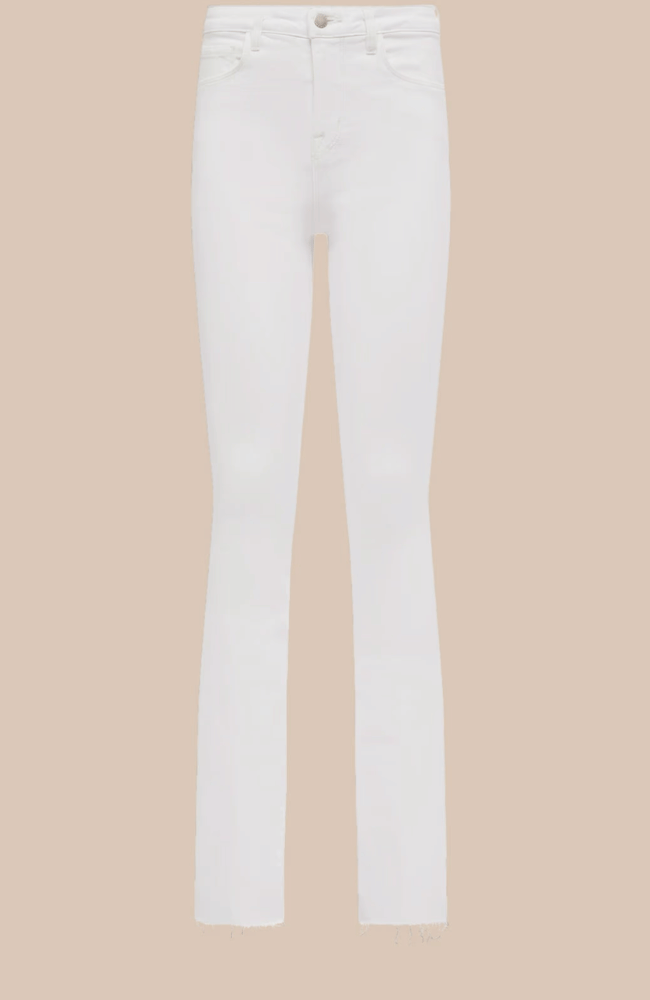 RUTH STRAIGHT LEG JEAN in BLANC - C-L'AGENCE-FLOW BY NICOLE CANADA