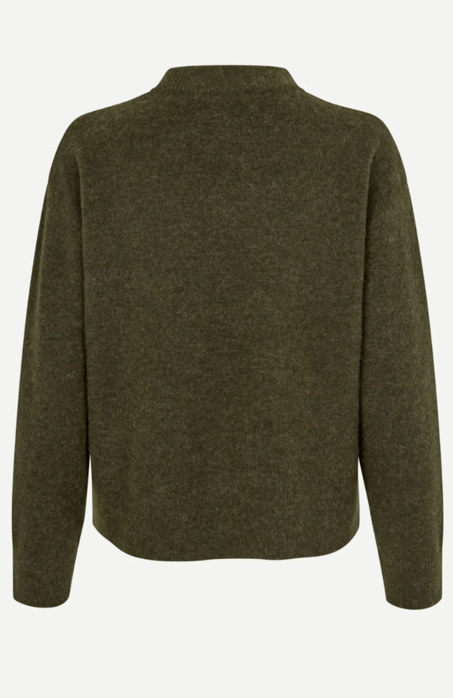 ANOUR SWEATER DEEP FOREST-SAMSOE-FLOW BY NICOLE CANADA