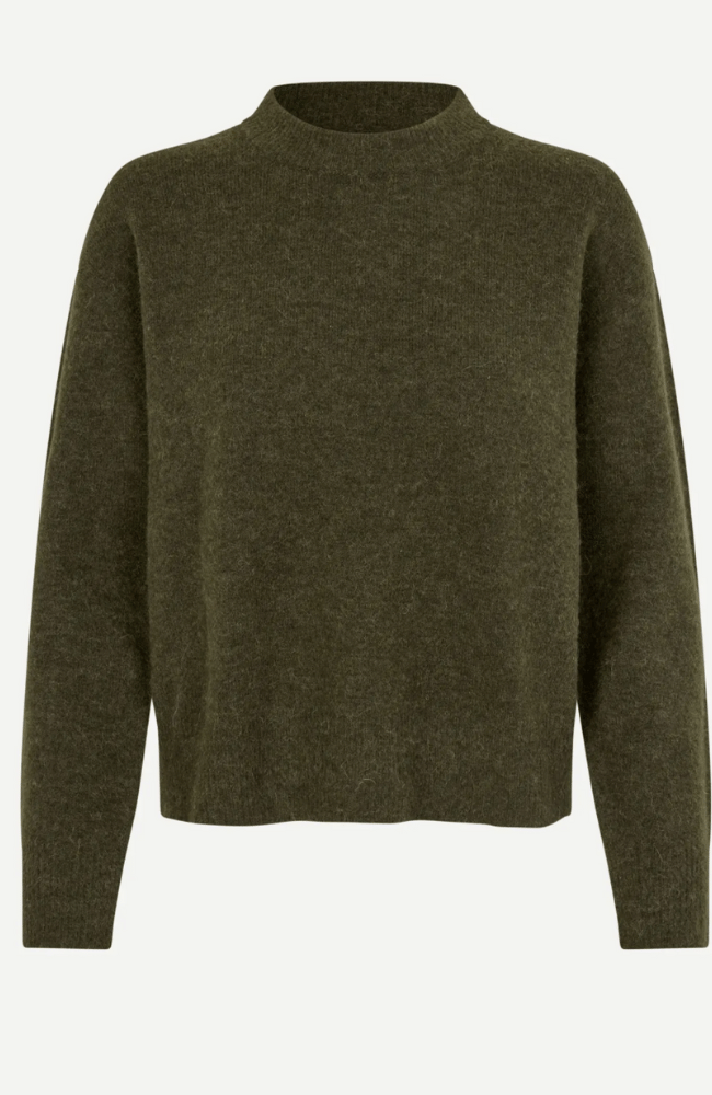 ANOUR SWEATER DEEP FOREST-SAMSOE-FLOW BY NICOLE CANADA