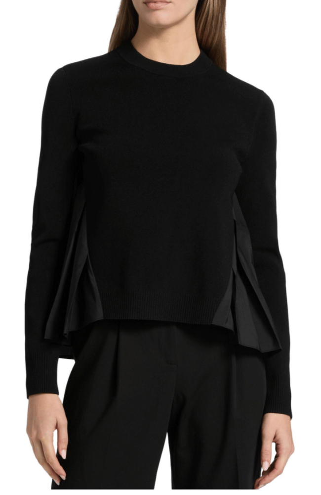ELANORE KNIT in BLACK-SIMKHAI-FLOW BY NICOLE CANADA