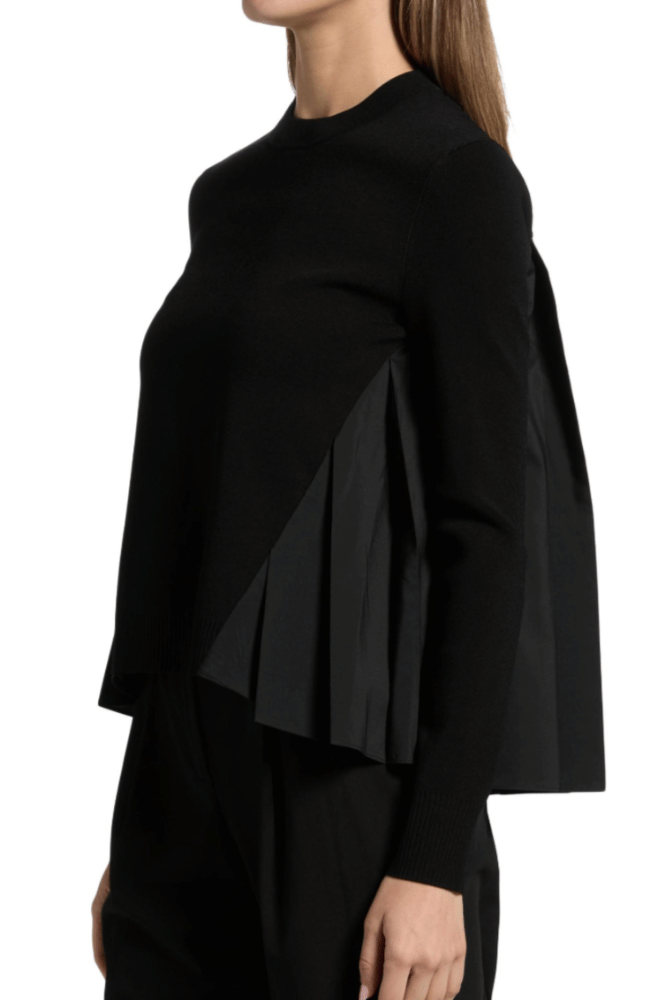 ELANORE KNIT in BLACK-SIMKHAI-FLOW BY NICOLE CANADA