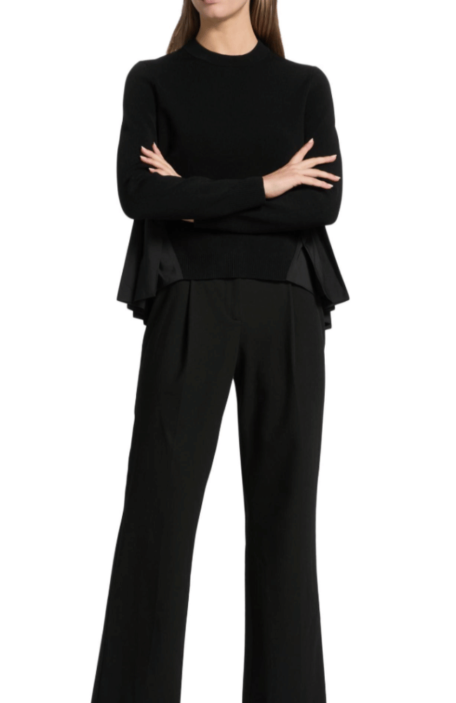 ELANORE KNIT in BLACK-SIMKHAI-FLOW BY NICOLE CANADA