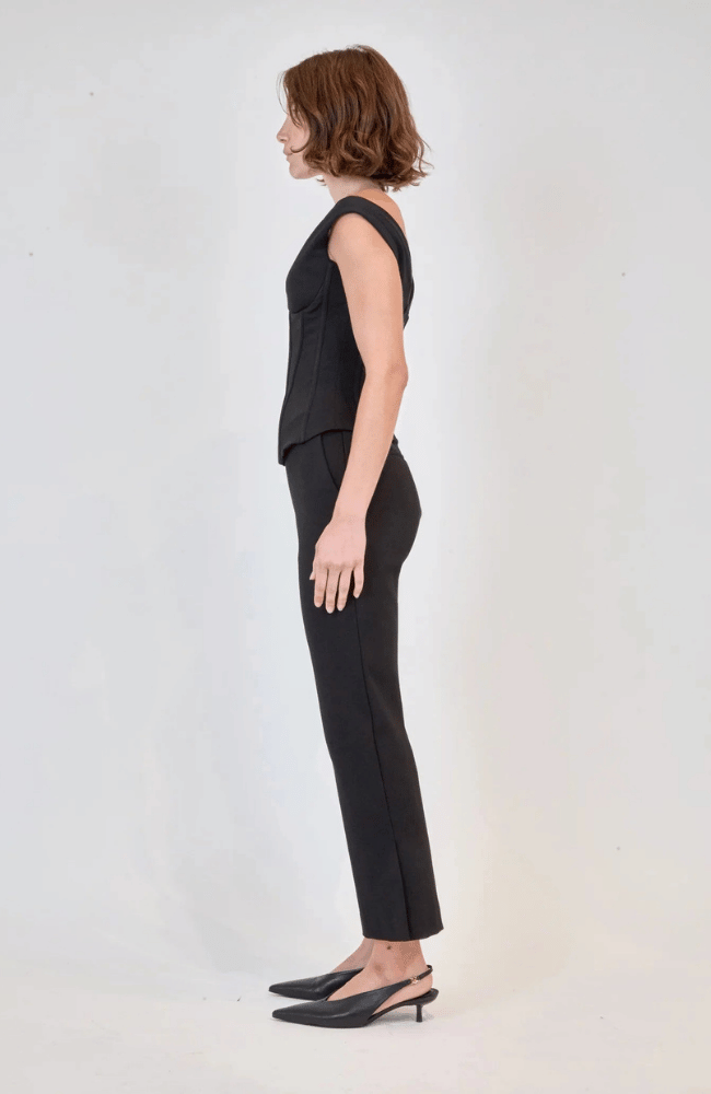 EVIE CROPPED PANT in BLACK-SIMKHAI-FLOW BY NICOLE CANADA