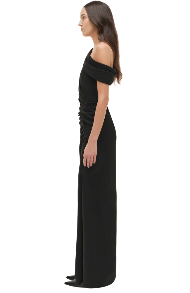 KALLY DRESS in BLACK-SIMKHAI-FLOW BY NICOLE CANADA
