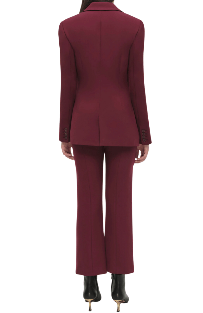 MACKENZIE PANT in OXBLOOD-SIMKHAI-FLOW BY NICOLE CANADA