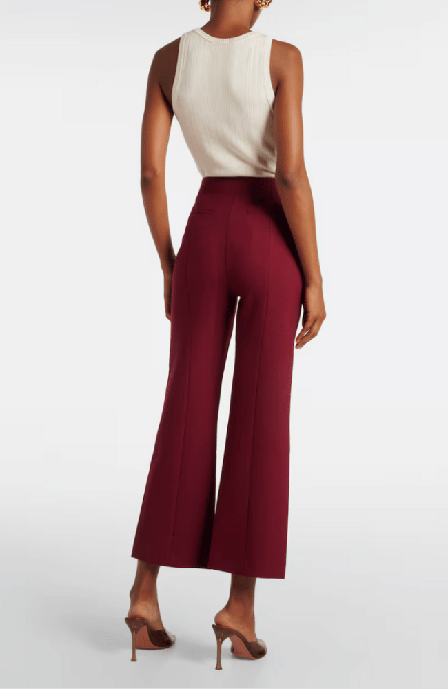MACKENZIE PANT in OXBLOOD-SIMKHAI-FLOW BY NICOLE CANADA