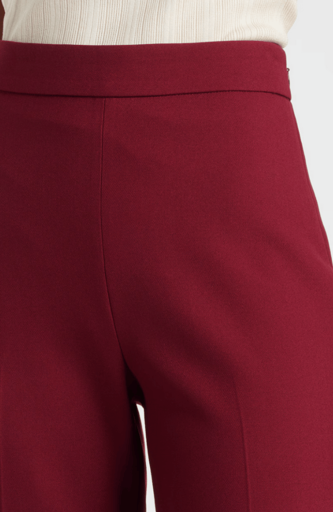 MACKENZIE PANT in OXBLOOD-SIMKHAI-FLOW BY NICOLE CANADA
