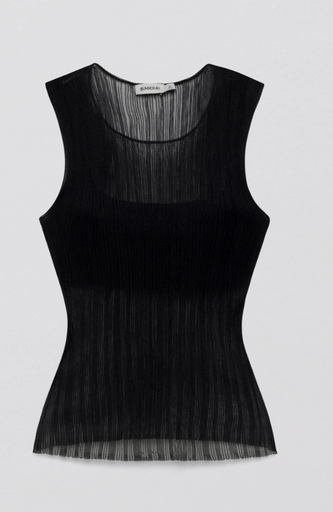 OAKLEY TANK with BRALETTE-SIMKHAI-FLOW BY NICOLE CANADA