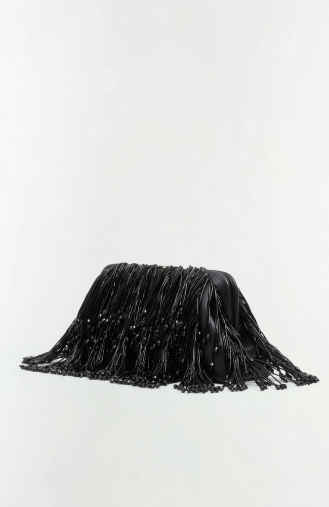PIA BEADED FRINGE CLUTCH-SIMKHAI-FLOW BY NICOLE CANADA