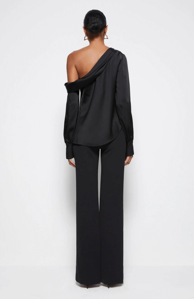 SIGNATURE ALICE TOP in BLACK-SIMKHAI-FLOW BY NICOLE CANADA