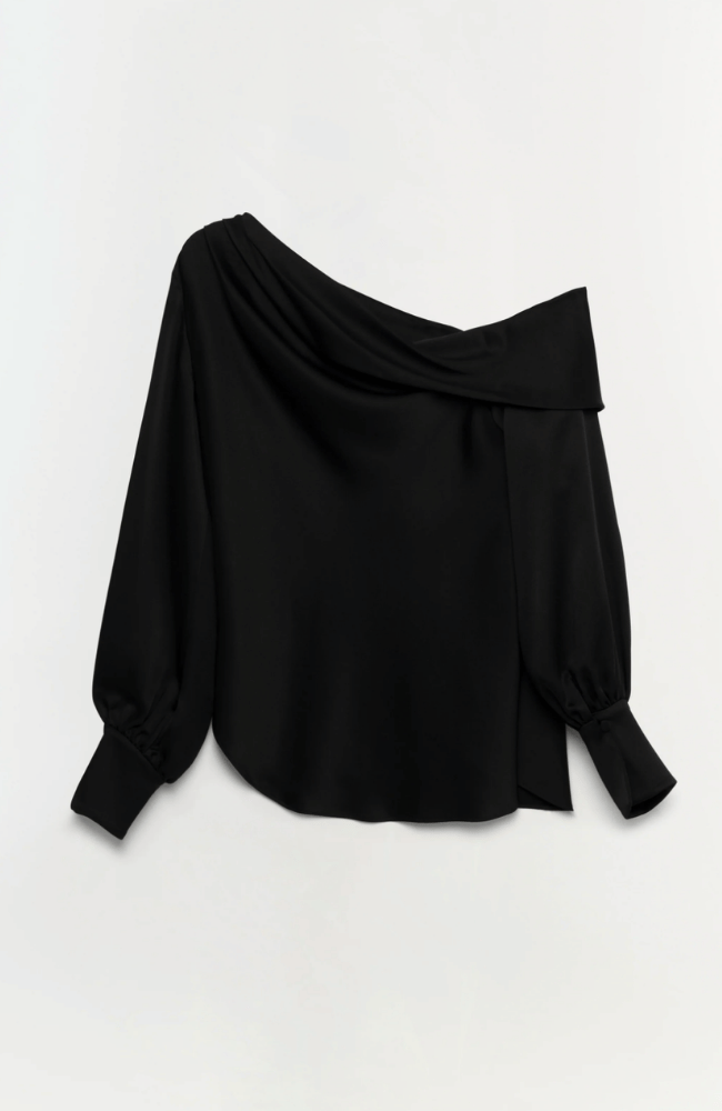 SIGNATURE ALICE TOP in BLACK-SIMKHAI-FLOW BY NICOLE CANADA