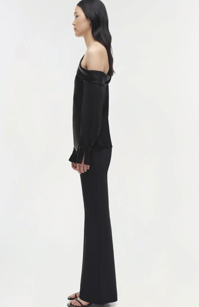 SIGNATURE ALICE TOP in BLACK-SIMKHAI-FLOW BY NICOLE CANADA