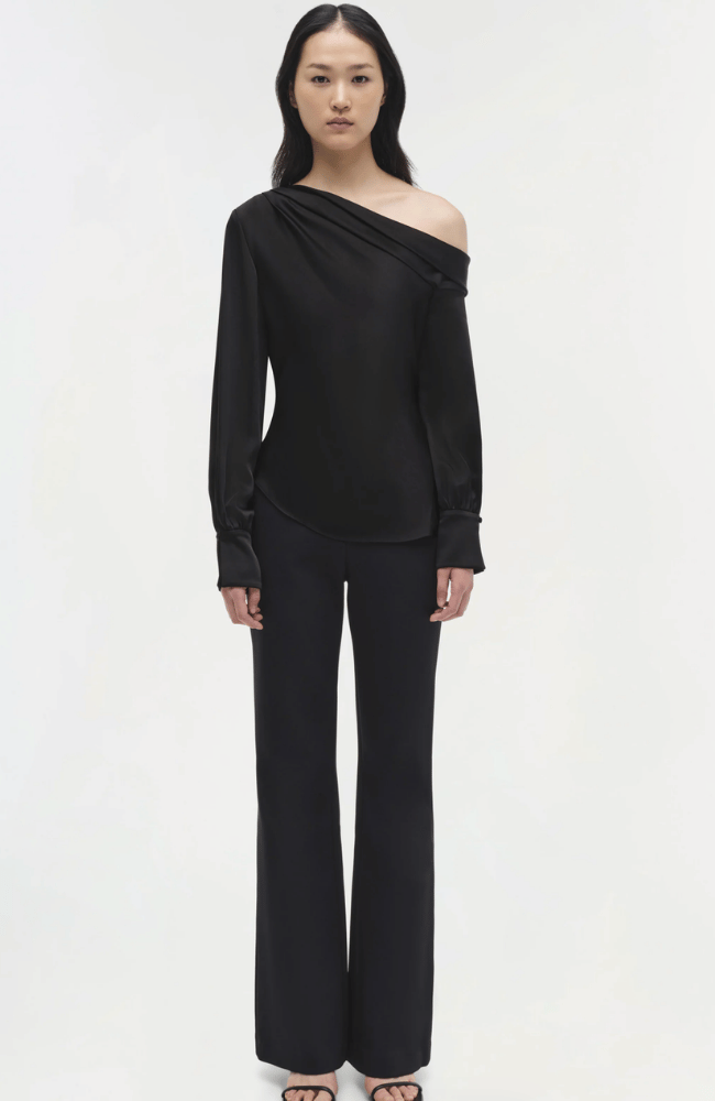 SIGNATURE ALICE TOP in BLACK-SIMKHAI-FLOW BY NICOLE CANADA