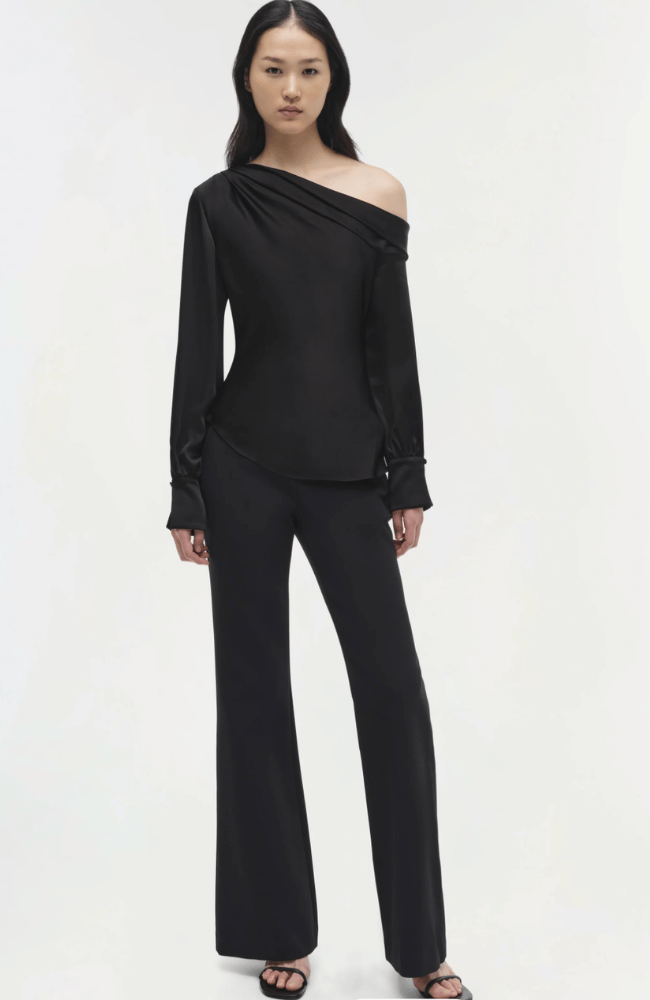 SIGNATURE ALICE TOP in BLACK-SIMKHAI-FLOW BY NICOLE CANADA