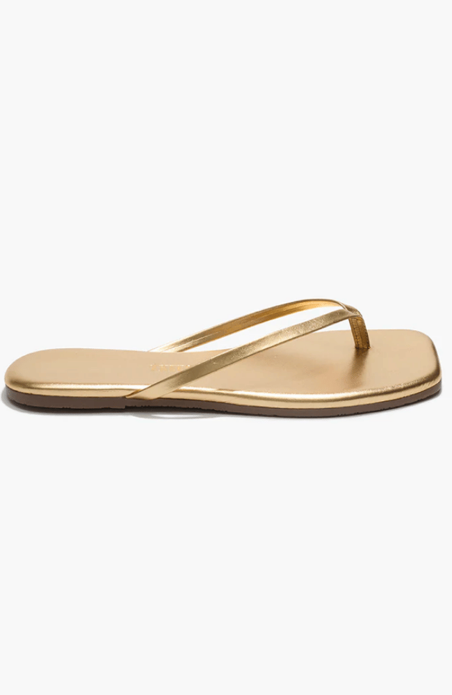 SQUARE TOE LILY FLIP FLOP in BLINK-TKEES-FLOW BY NICOLE CANADA