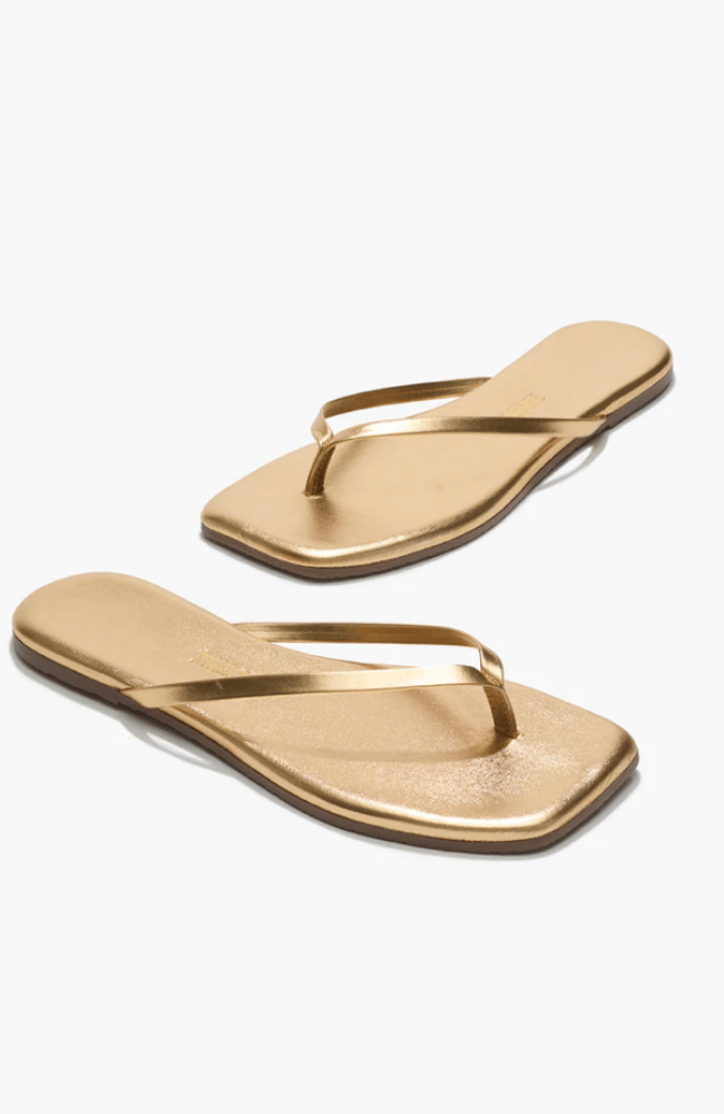 SQUARE TOE LILY FLIP FLOP in BLINK-TKEES-FLOW BY NICOLE CANADA