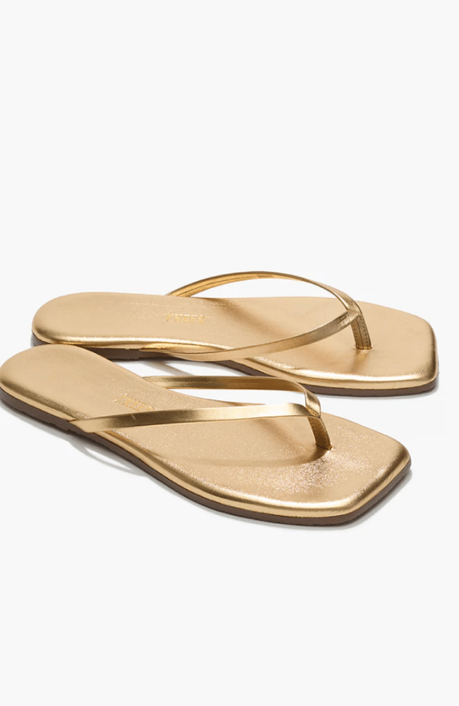 SQUARE TOE LILY FLIP FLOP in BLINK-TKEES-FLOW BY NICOLE CANADA