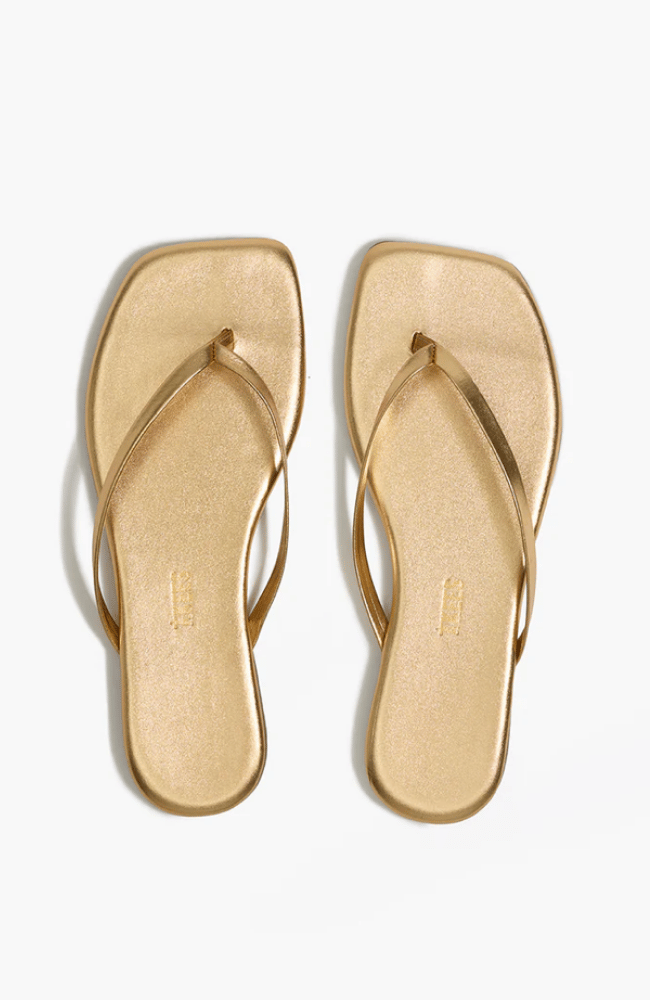 SQUARE TOE LILY FLIP FLOP in BLINK-TKEES-FLOW BY NICOLE CANADA