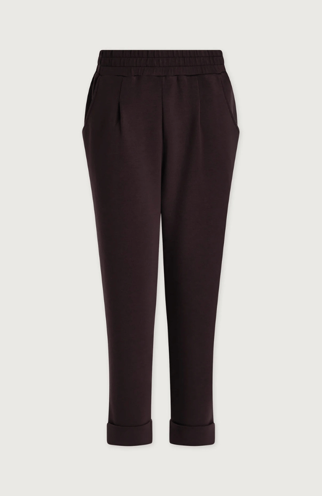 THE ROLLED CUFF PANT 28.5 in COFFEE BEAN