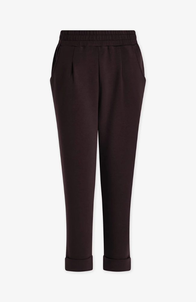 THE ROLLED CUFF PANT 28.5 in COFFEE BEAN