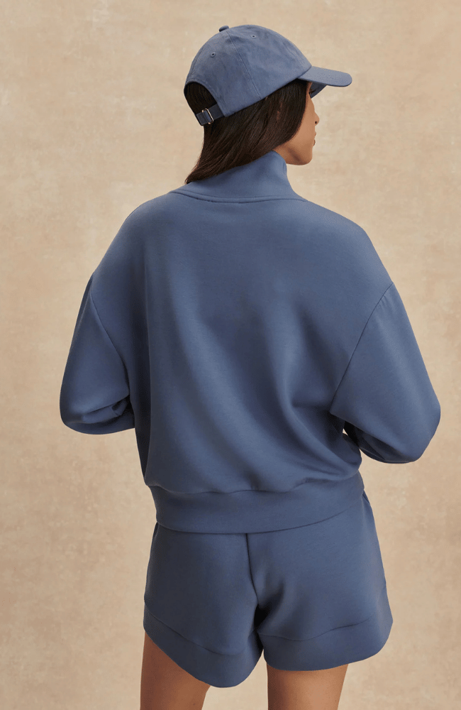 ATRIUM HIGH RISE SHORT in BIJOU BLUE-VARLEY-FLOW BY NICOLE CANADA