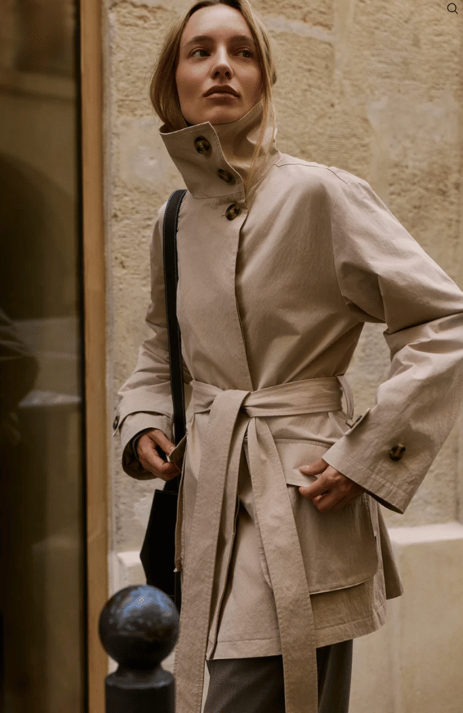 CELINA LIGHT BELTED JACKET