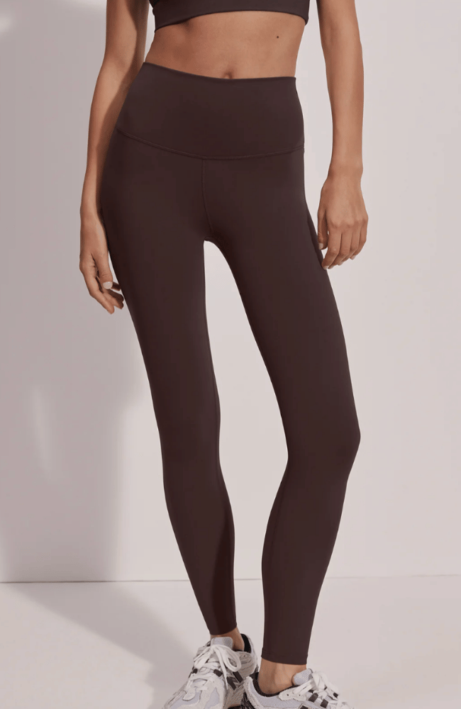 FREE SOFT HIGH RISE LEGGINGS in COFFEE BEAN-Varley-FLOW BY NICOLE CANADA