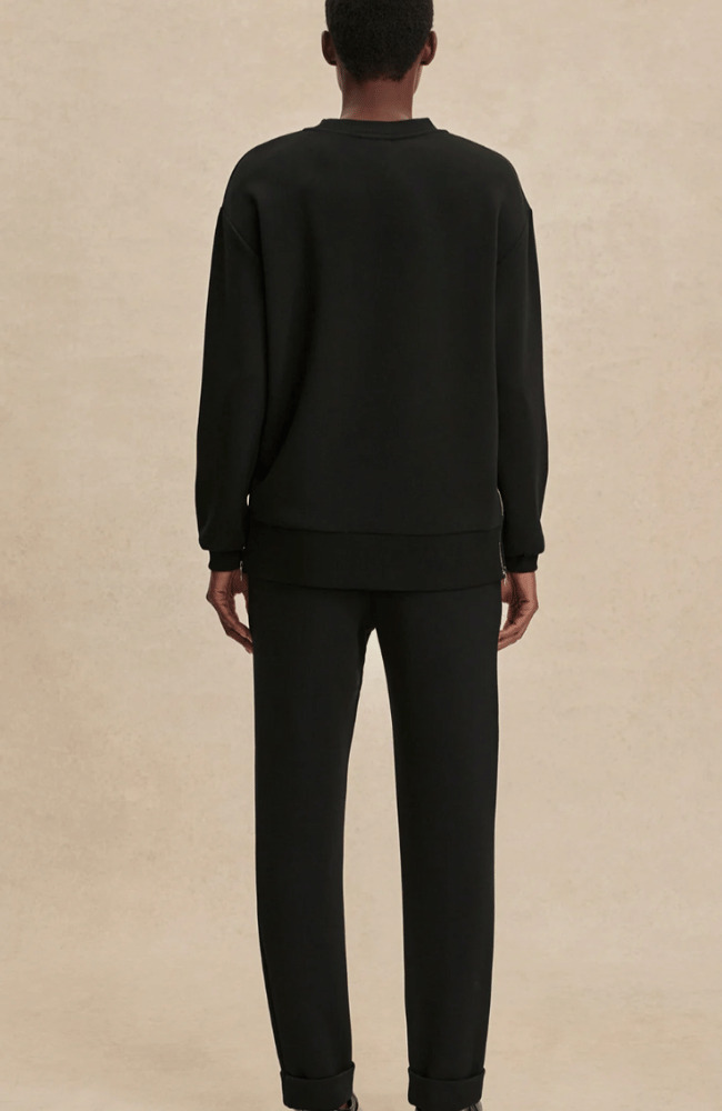 ROLLED CUFF PANT 28.5" in BLACK-Varley-FLOW BY NICOLE CANADA