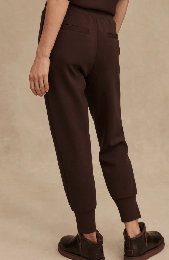 SLIM CUFF PANT 27.5 in COFFEE BEAN-Varley-FLOW BY NICOLE CANADA