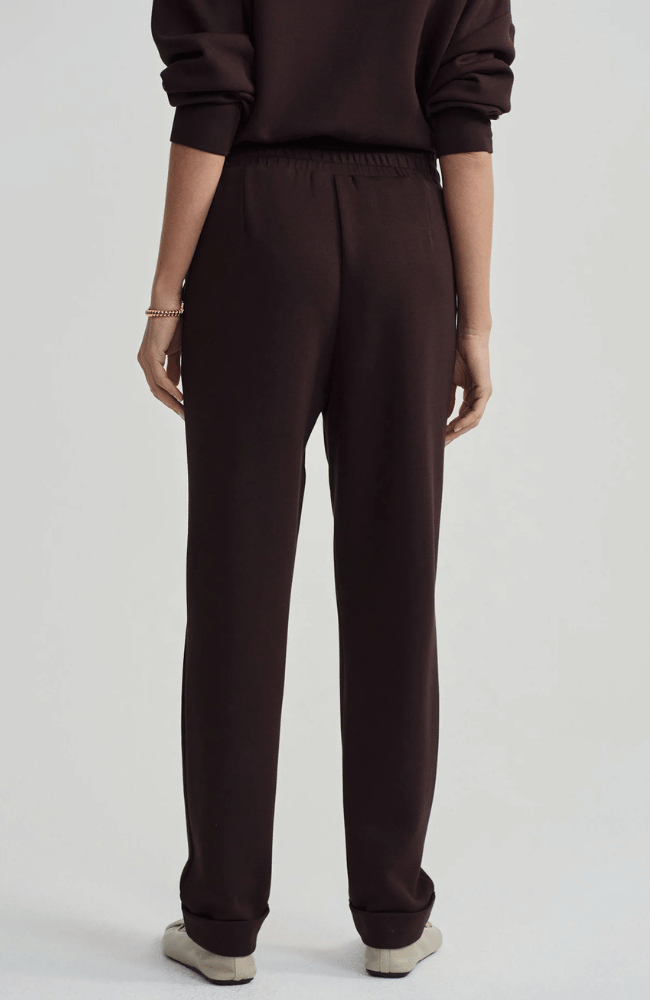 THE ROLLED CUFF PANT 28.5 in COFFEE BEAN-Varley-FLOW BY NICOLE CANADA