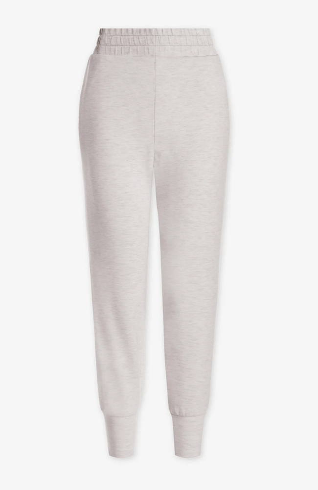 THE SLIM CUFF PANT 25 - IVORY MARL-Varley-FLOW BY NICOLE CANADA