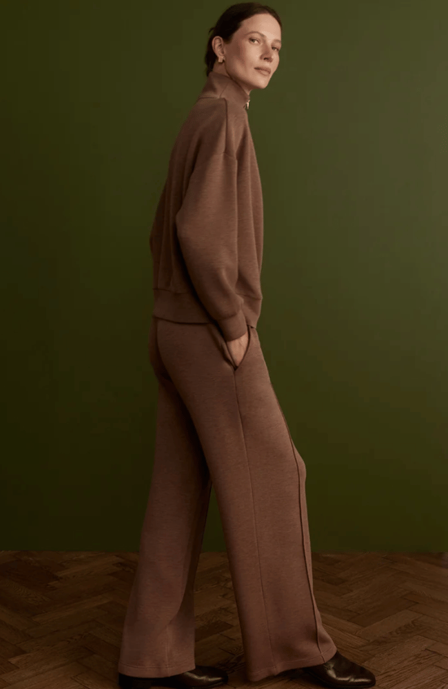 WIDE LEG PANT 30" in GOLDEN BRONZE