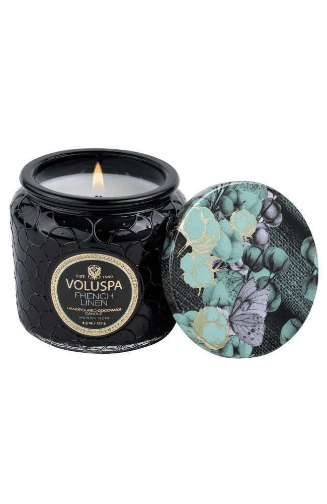 FRENCH LINEN PETITE JAR-VOLUSPA-FLOW BY NICOLE CANADA