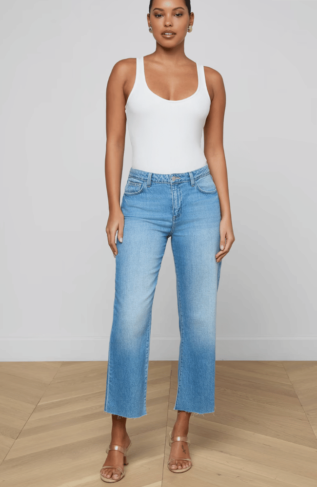 WANDA CROPPED WIDE LEG JEAN in ANAHEIM - C-L'AGENCE-FLOW BY NICOLE CANADA